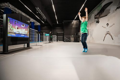 Video-Trampolin